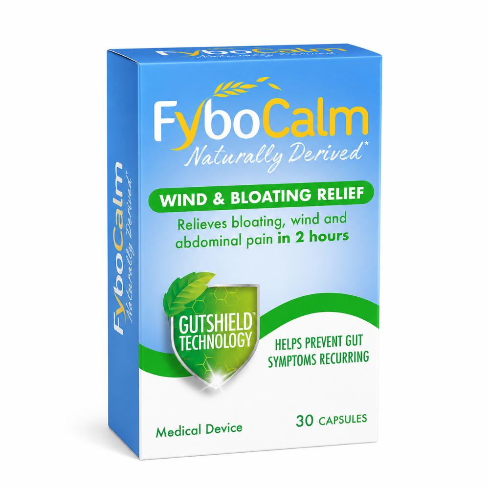 FyboCalm Wind & Bloating Relief - 30 Capsules