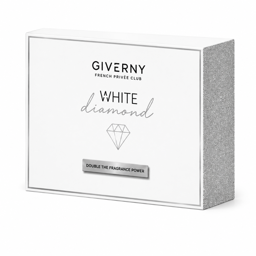 GIVERNY Shoe White Diamond 2pc Set