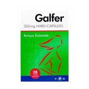 Galfer Iron 305mg Hard Capsules - 28 Pack