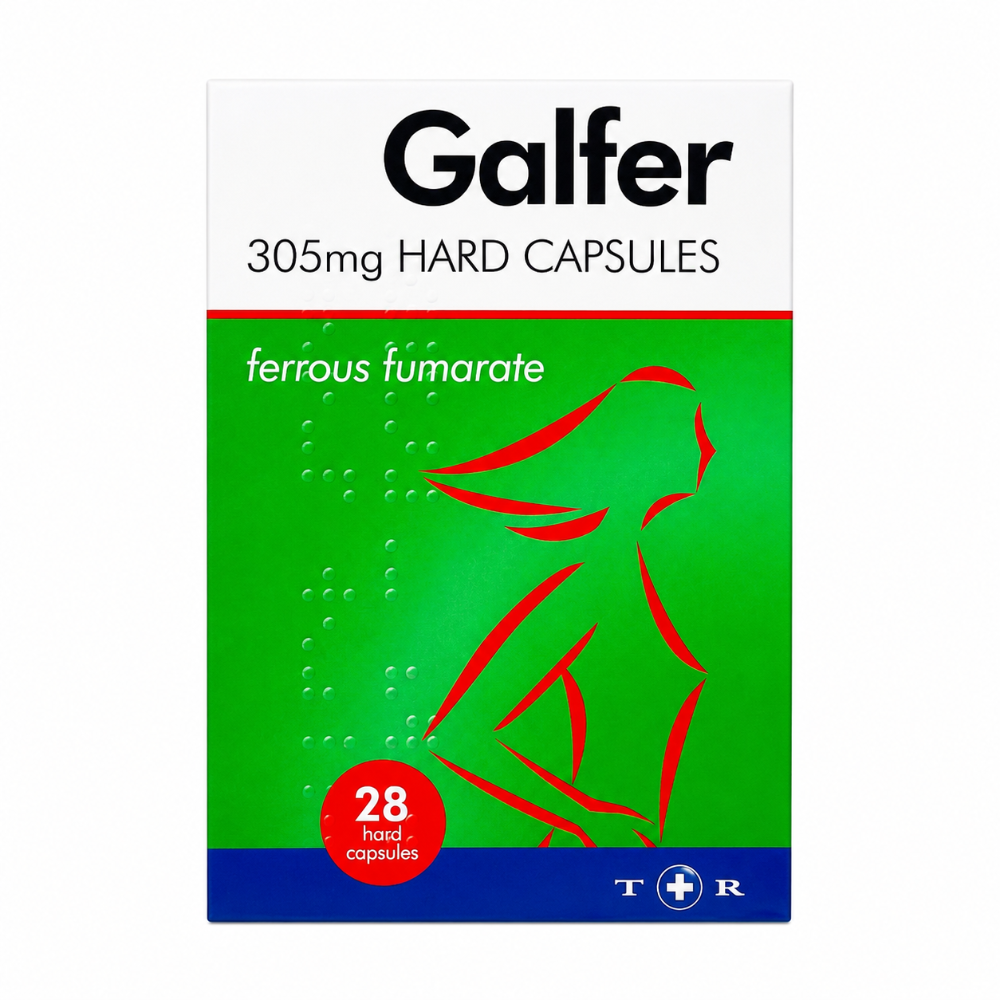 Galfer Iron 305mg Hard Capsules - 28 Pack