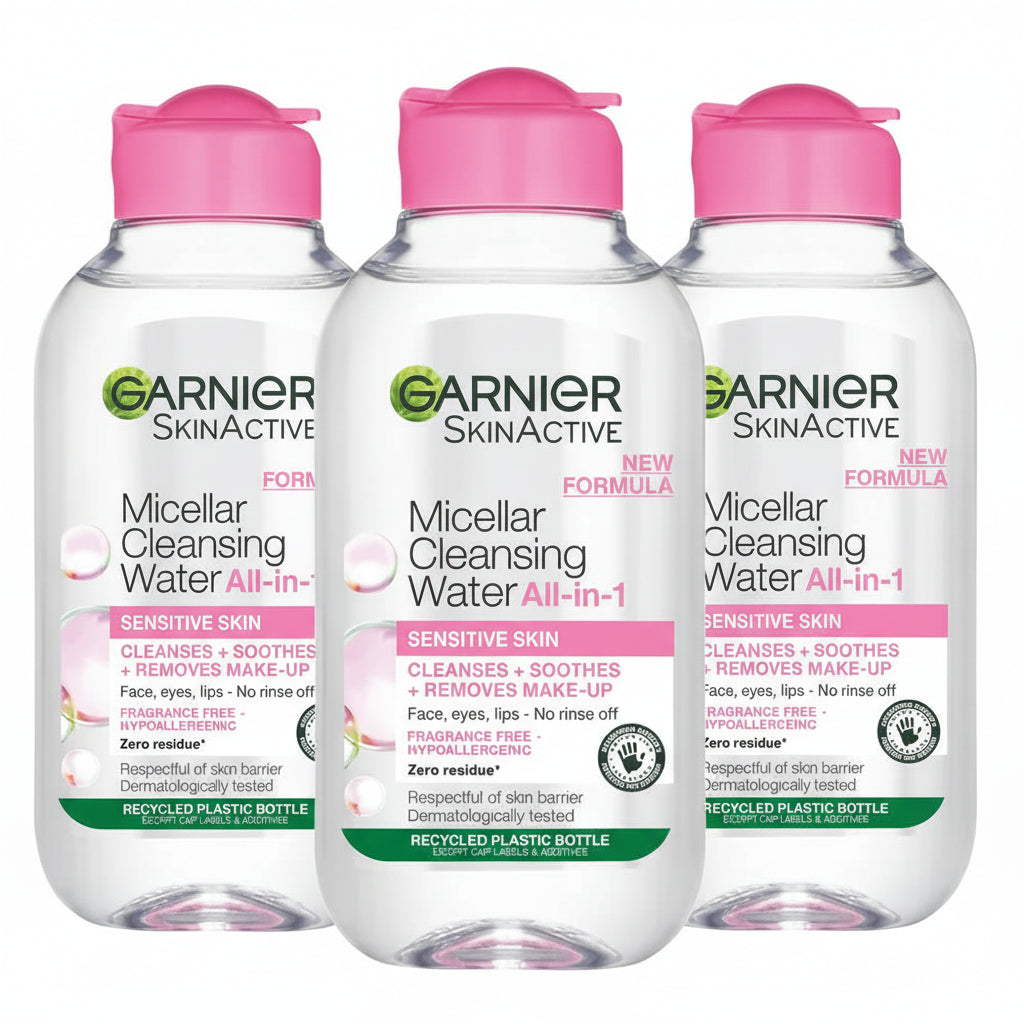 Garnier Micellar Water Sensitive Skin - 100ml x 3