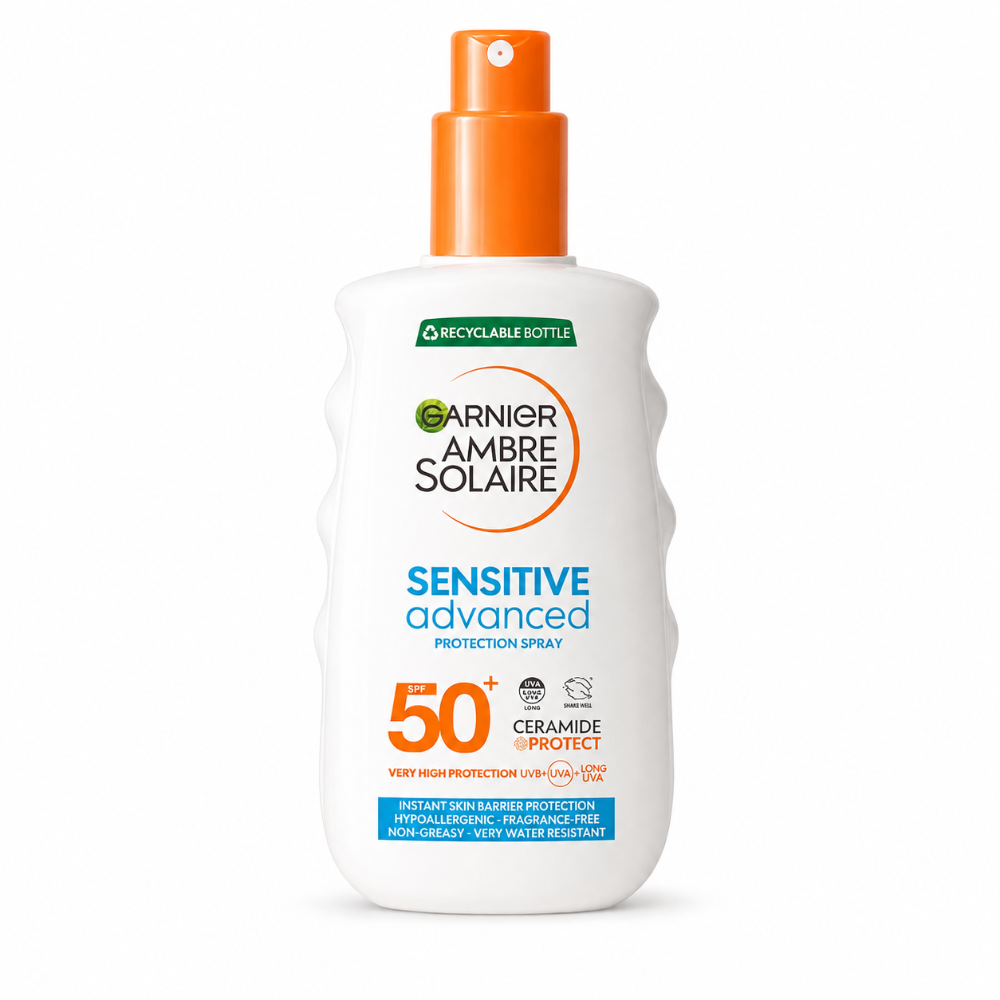 Garnier Ambre Solaire Sensitive Advanced SPF 50+ Protection Spray - 150ml