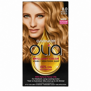 Garnier Olia 8.0 Blonde Permanent Hair Colour With Essential Oil