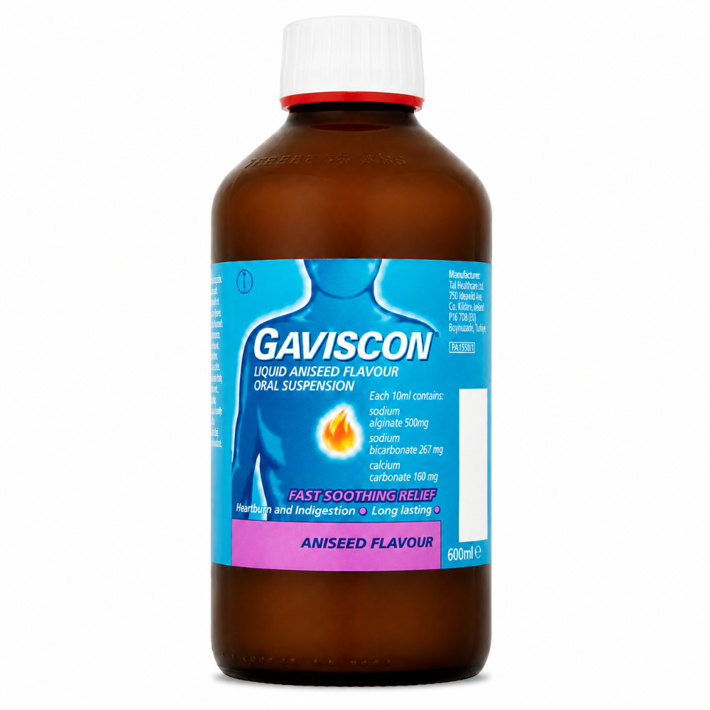 Gaviscon Liquid Aniseed Oral Suspension - 600ml