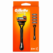 Gillette Fusion Manual Starter Handle +4 Blades