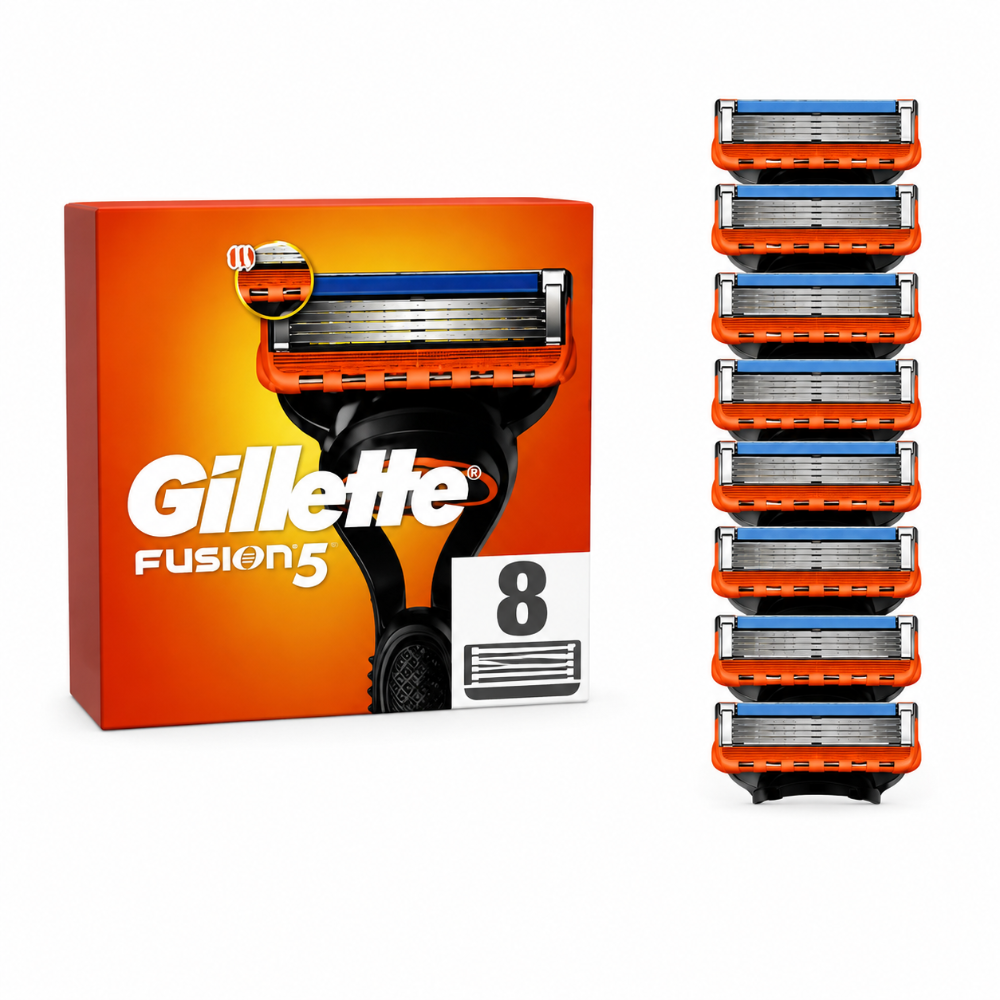 Gillette Fusion Razor Blades 8'S