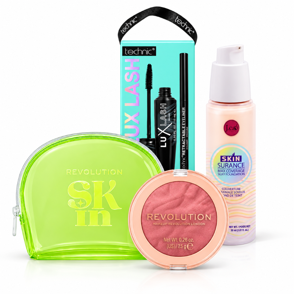 Glow & Glam Makeup Essentials Bundle