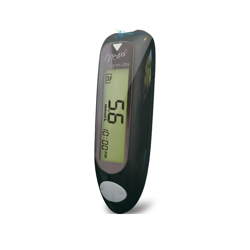 GlucoRx Nexus Mini Ultra Blood Glucose Monitoring System