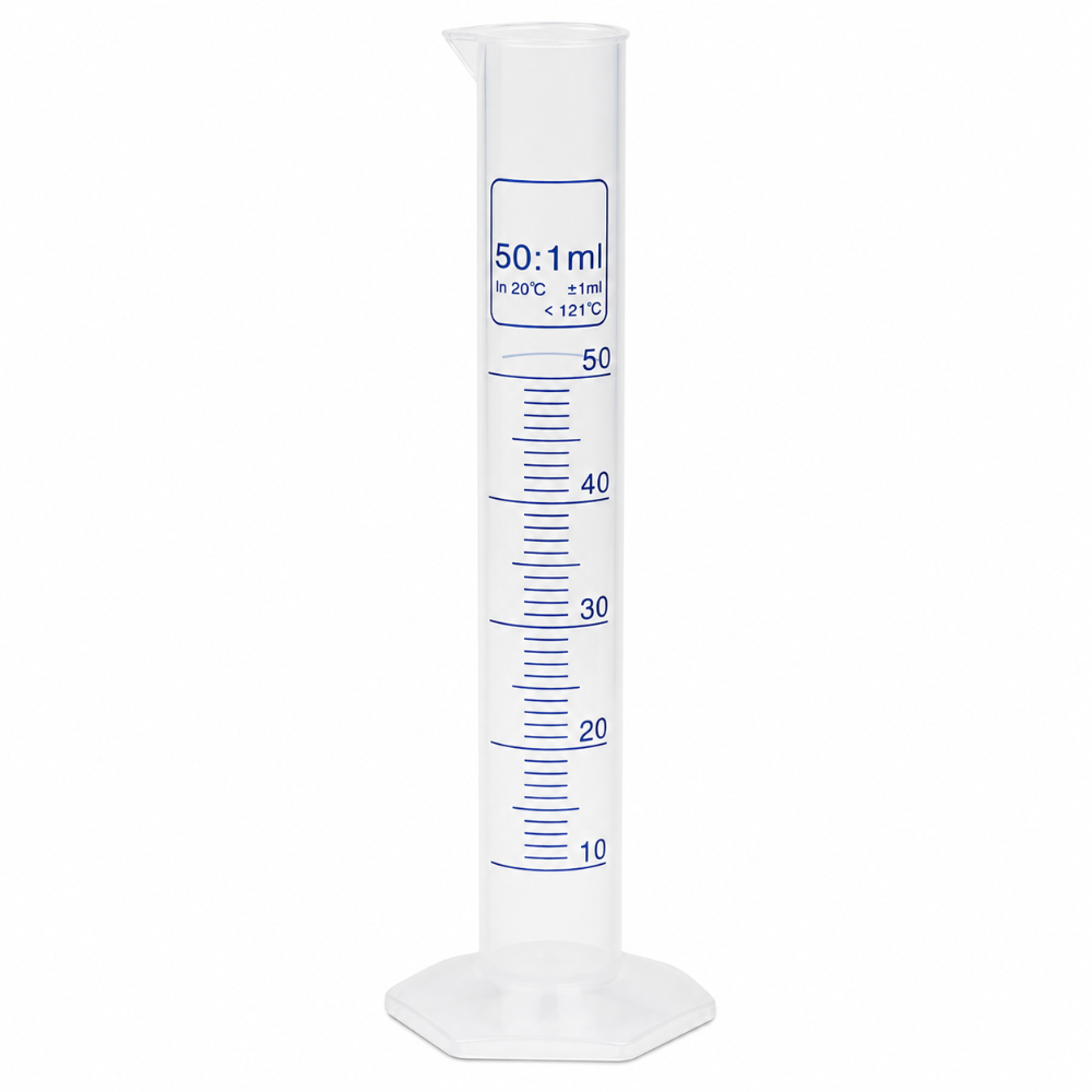 Graduated Cylinder Plastic - 50ml