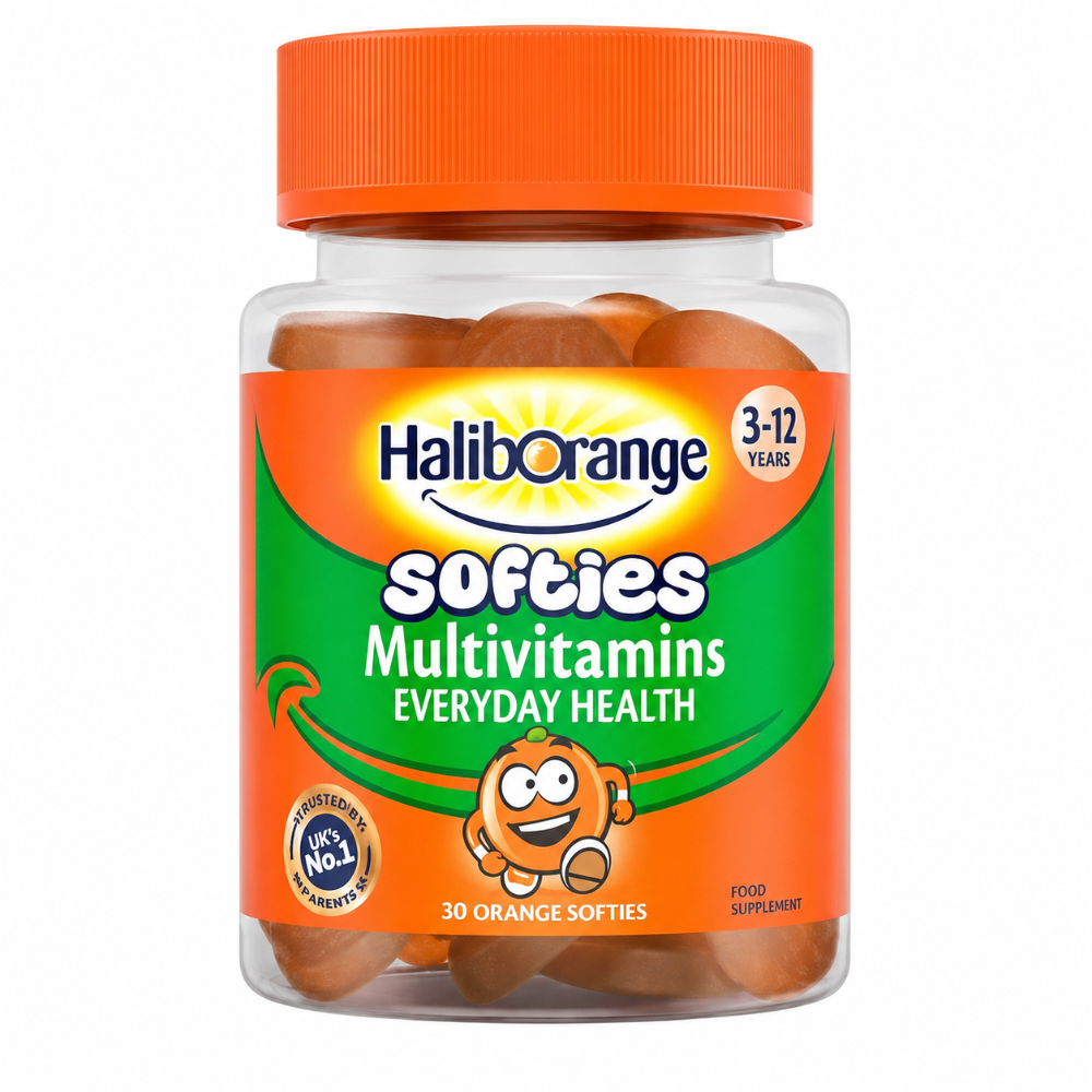 Haliborange 3-12 Years Multivitamins - 30 Orange Flavour Softies