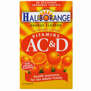 Haliborange A, C & D Vitamin Tablets- 3 Essential Vitamins For Kids