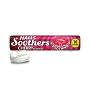 Halls Soothers Throat Lozenges Cherry - Single Pack / Box of 20 Pack