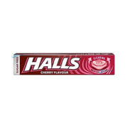 Halls Throat Lozenges Cherry - Single Pack / Box of 20 Pack (Sugar Free)