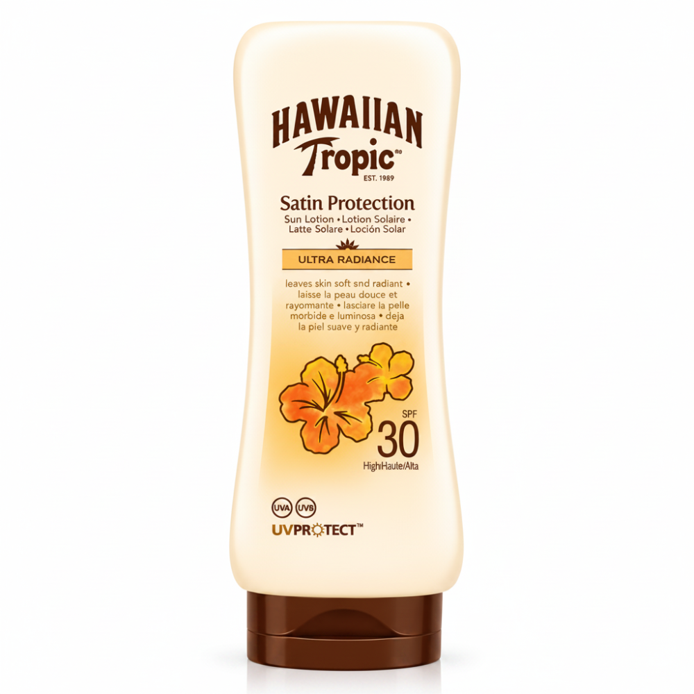 Hawaiian Tropical Satin Protection Lotion SPF 30 - 180ml