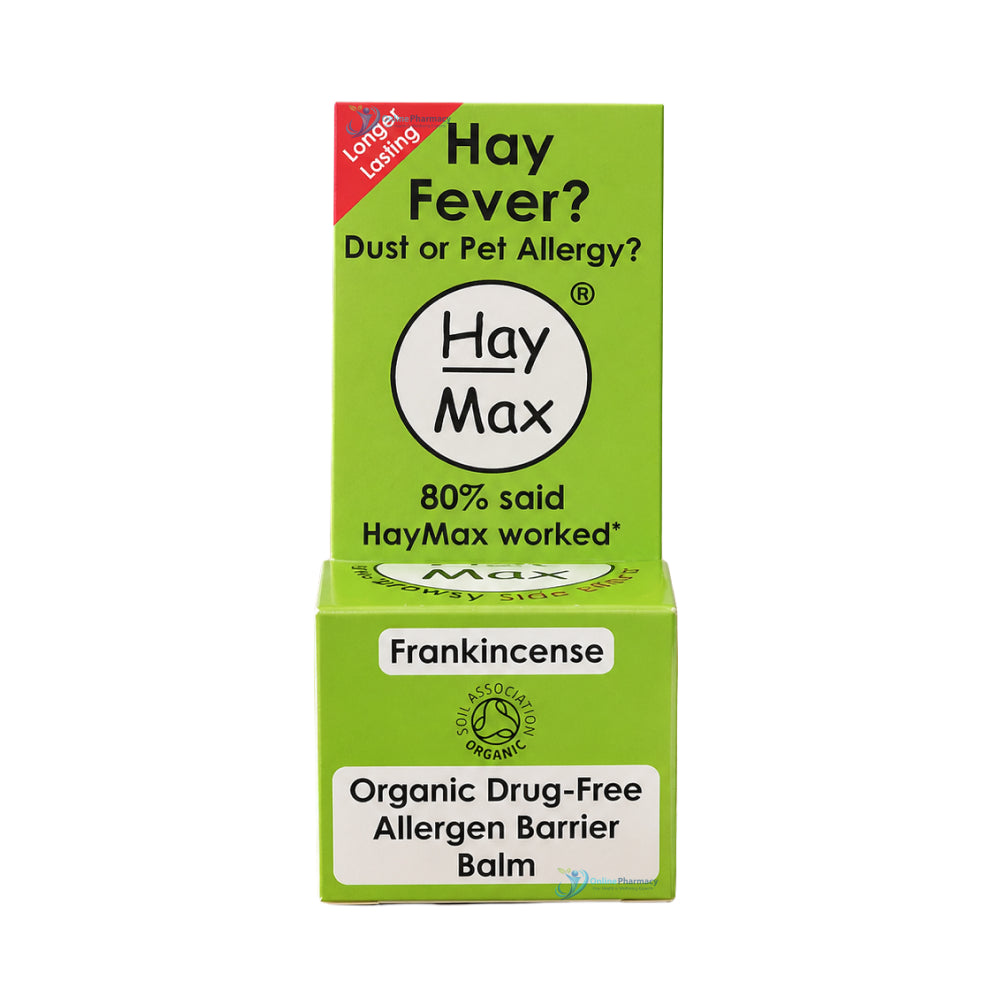 HayMax Organic Frankincense Pollen Barrier Balm - 5ml