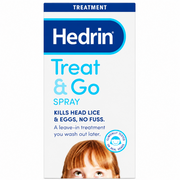 Hedrin Treat & Go Fuss Free Head Lice Spray - 60ml