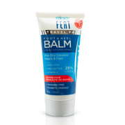 Neat Feat Foot & Heel Balm Travel Pack 50g, white tube with blue label and white cap, designed for moisturising and repairing dry, cracked feet.