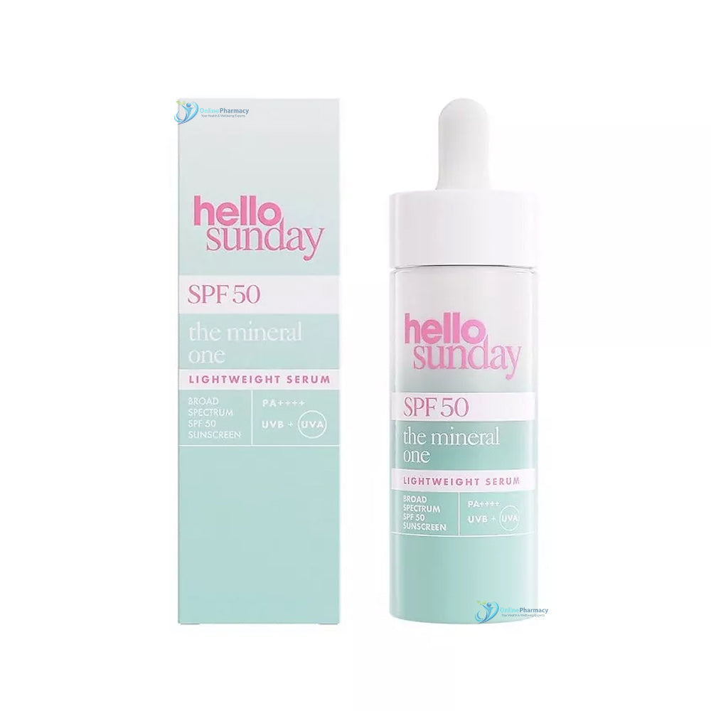 Hello Sunday The Mineral One SPF50 - 30ml x 2 Pack