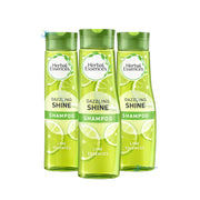 Herbal Essences Dazzling Shine Shampoo - 400Ml x 3