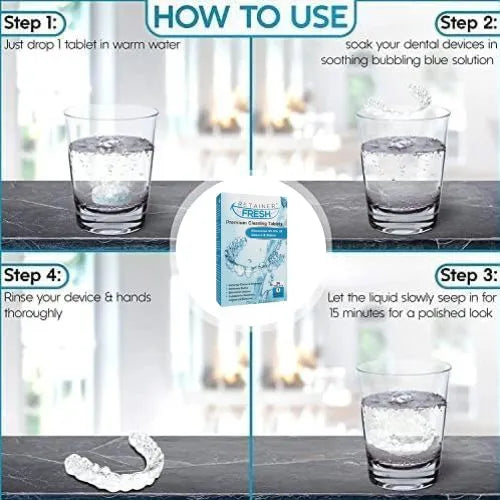 Retainer Fresh Cleaning Tablets