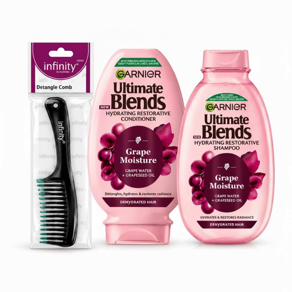 Hydrate & Detangle Hair Care Bundle