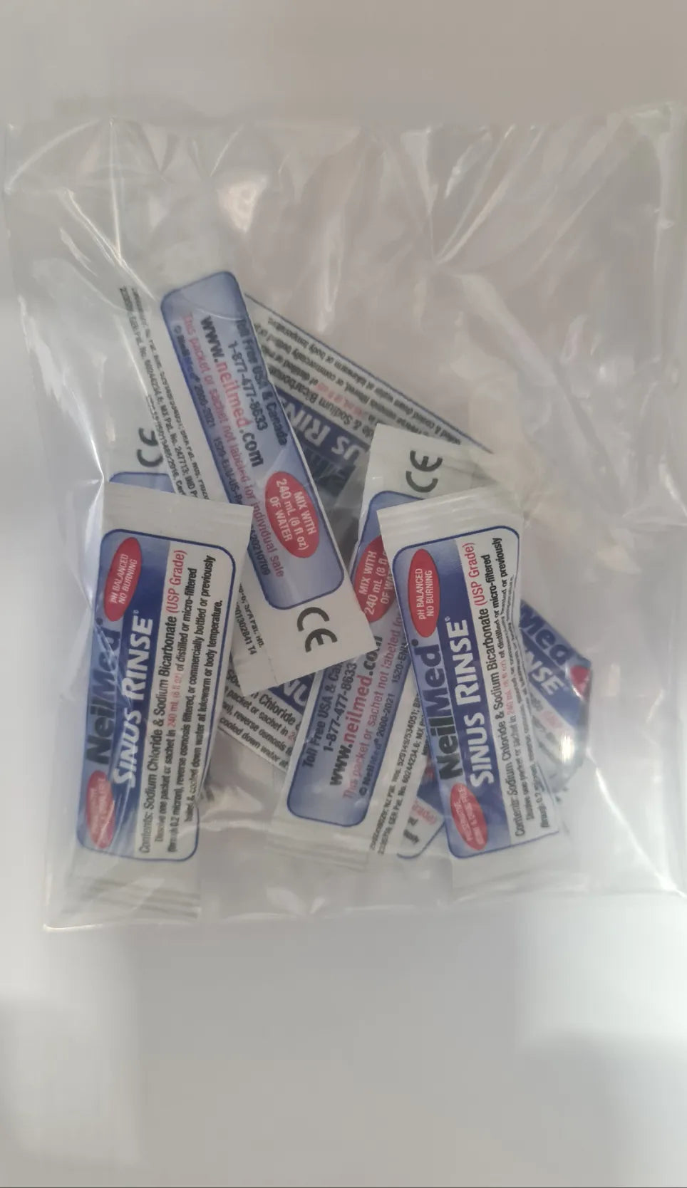 Neilmed Sinus Rinse PreMixed Sachets - 10 Individual Sachets