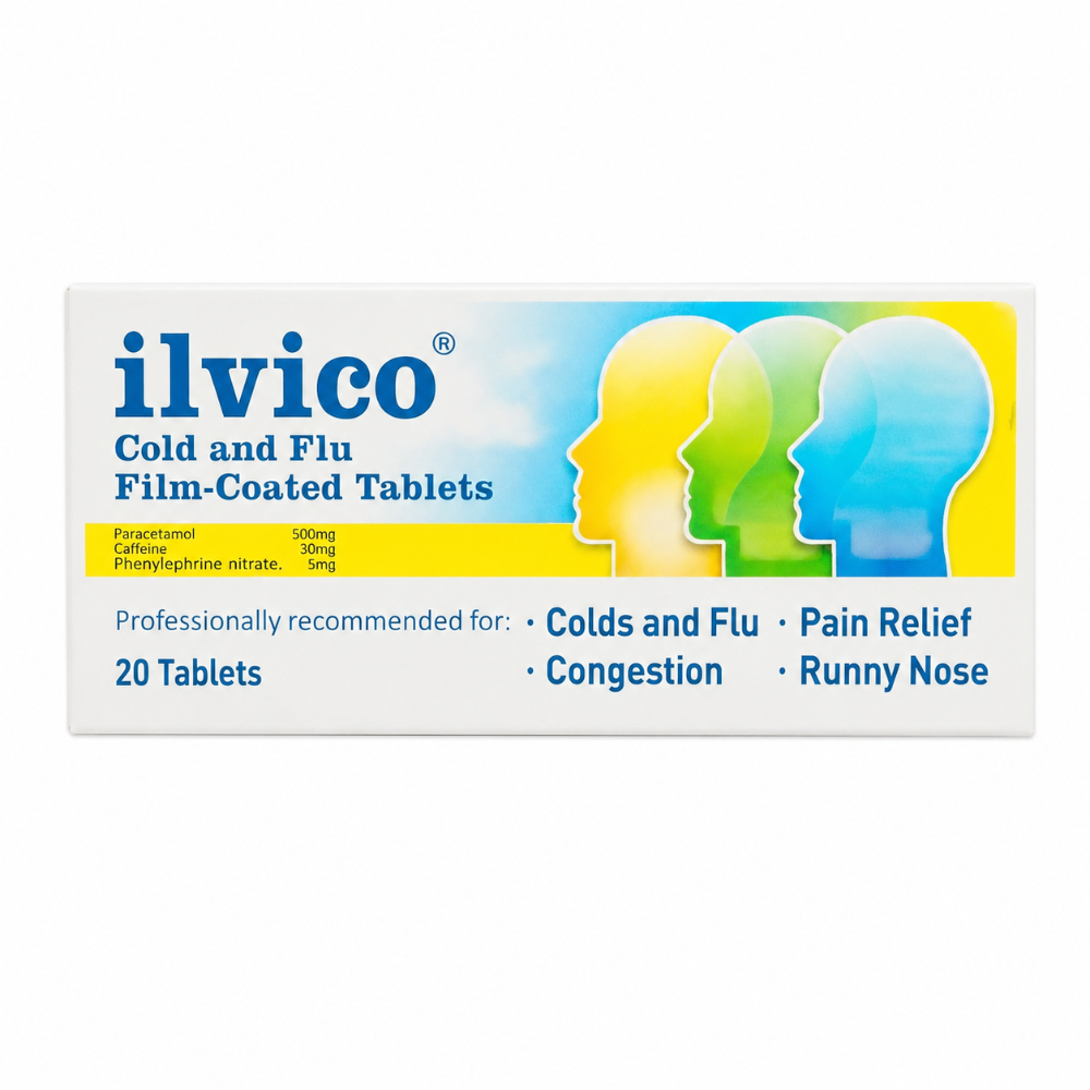 Ilvico Cold & Flu Tablets - 20 pack
