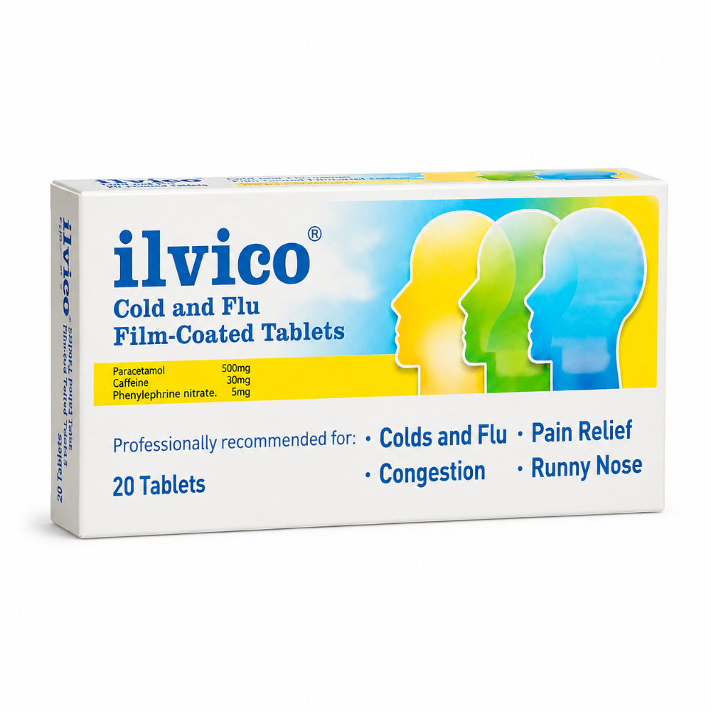Ilvico Cold & Flu Tablets - 20 pack