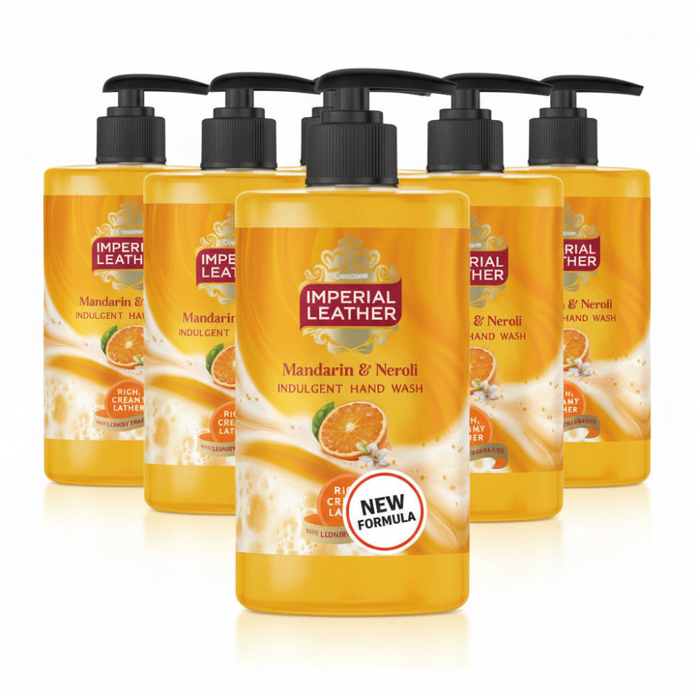 Imperial Leather Refreshing Antibacterial Mandarin & Neroli Hand Wash Bundle
