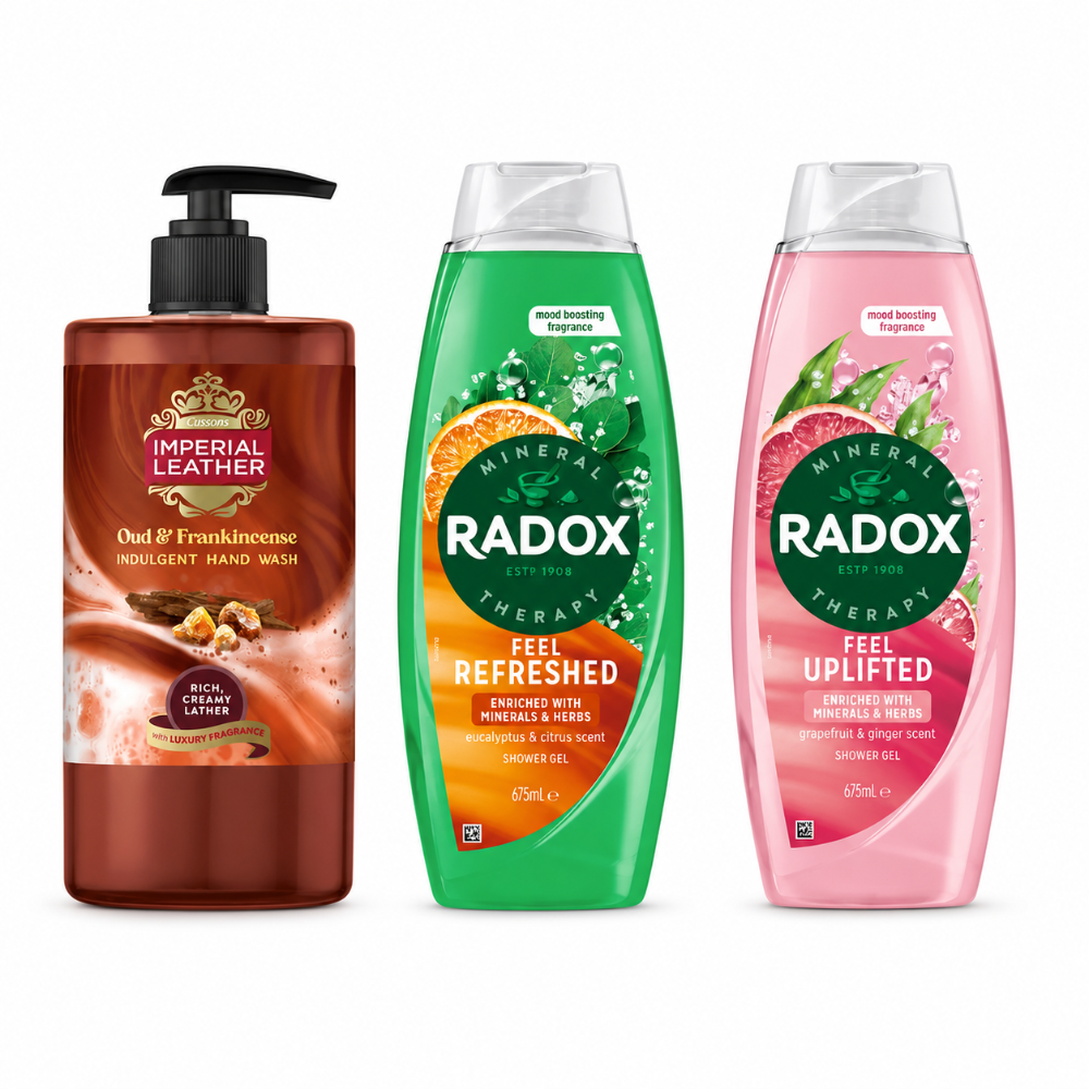 Imperial Leather and Radox Care Trio