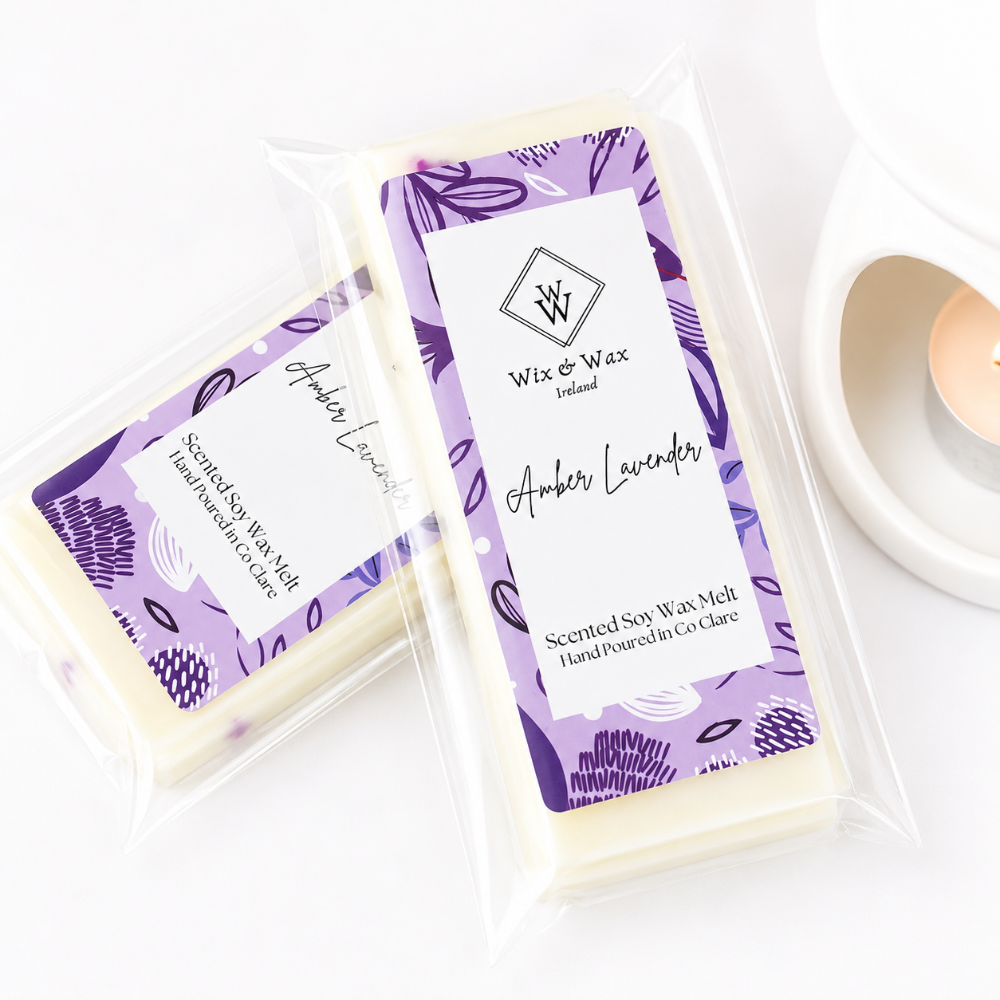 Wix & Wax Amber & Lavender Snap Bar