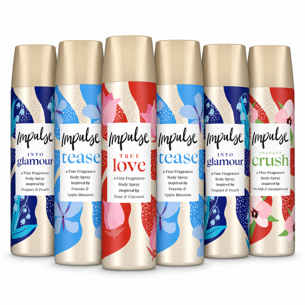Impulse Fragrance Favourites Body Spray Bundle