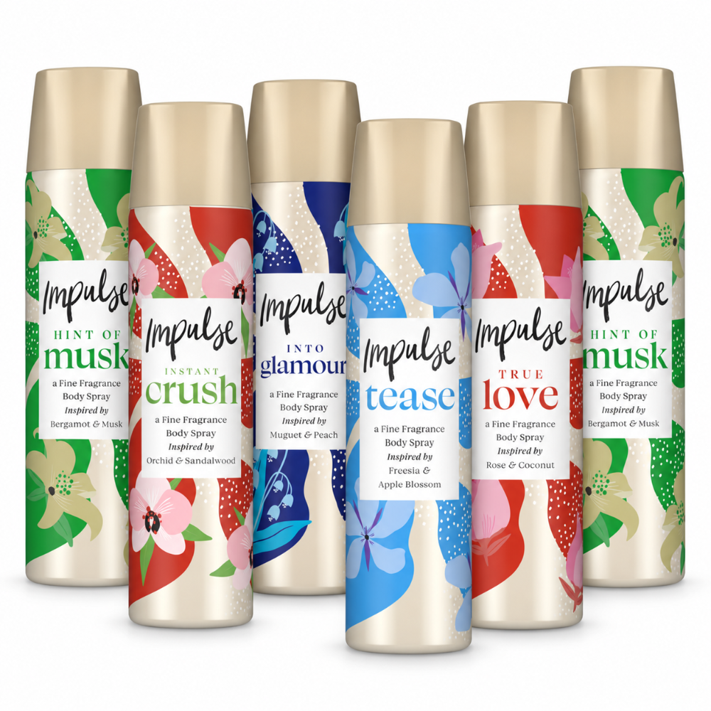 Impulse Fragrance Favourites Body Spray Bundle
