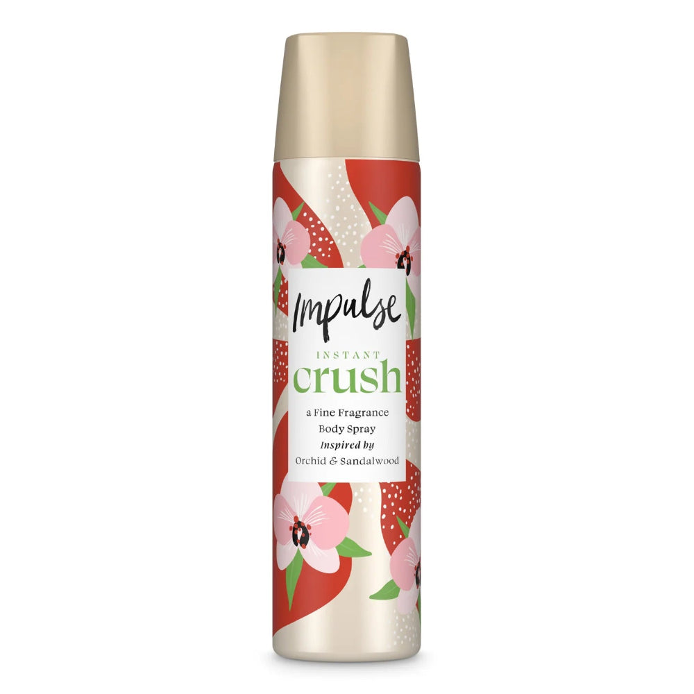 Impulse Instant Crush Body Spray - 75ml