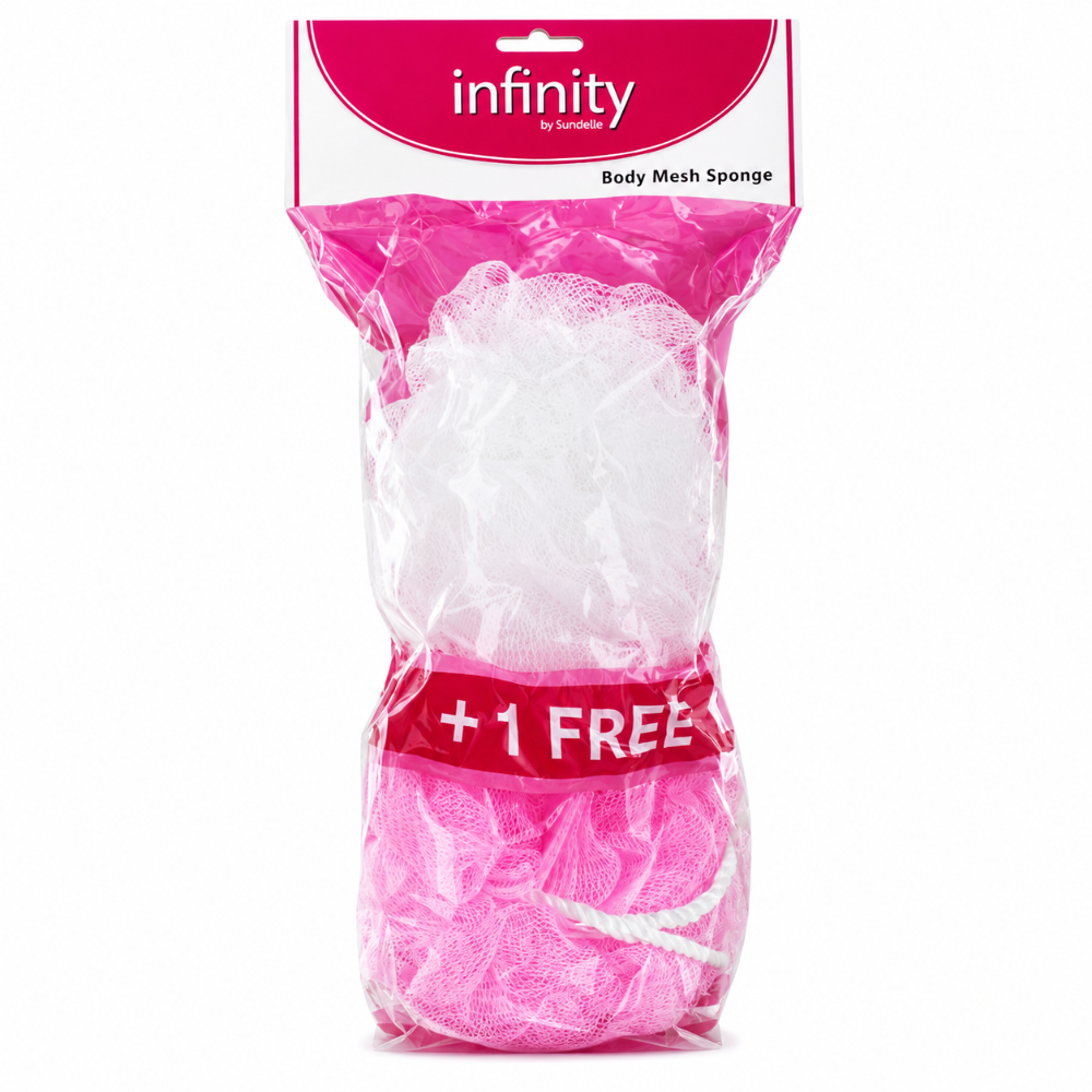 Infinity Body Mesh Sponge - 1 + 1 Free