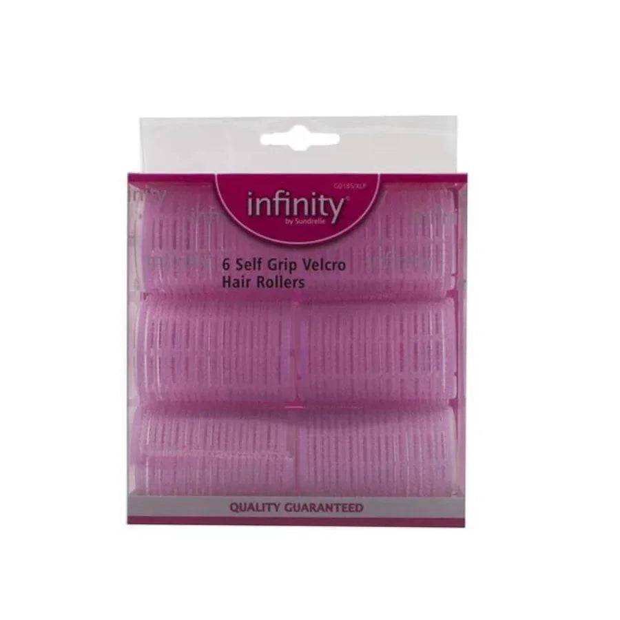 Infinity Velcro Hair Rollers - 6 Pack Extra Large