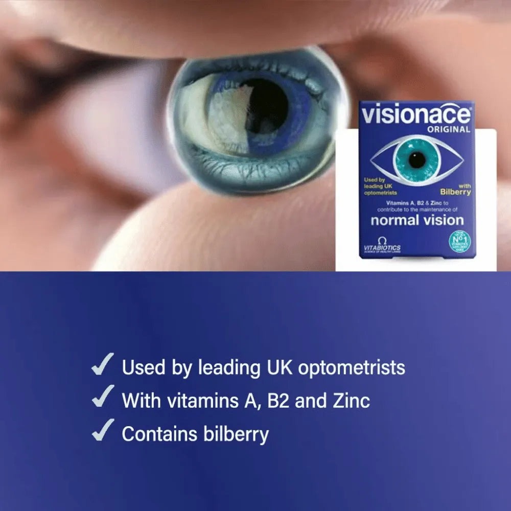 Vitabiotics Visionace Capsules - 30 Capsules