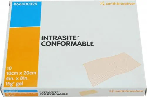 Intrasite Conformable Dressing 10cm x 20cm - 10 Pack