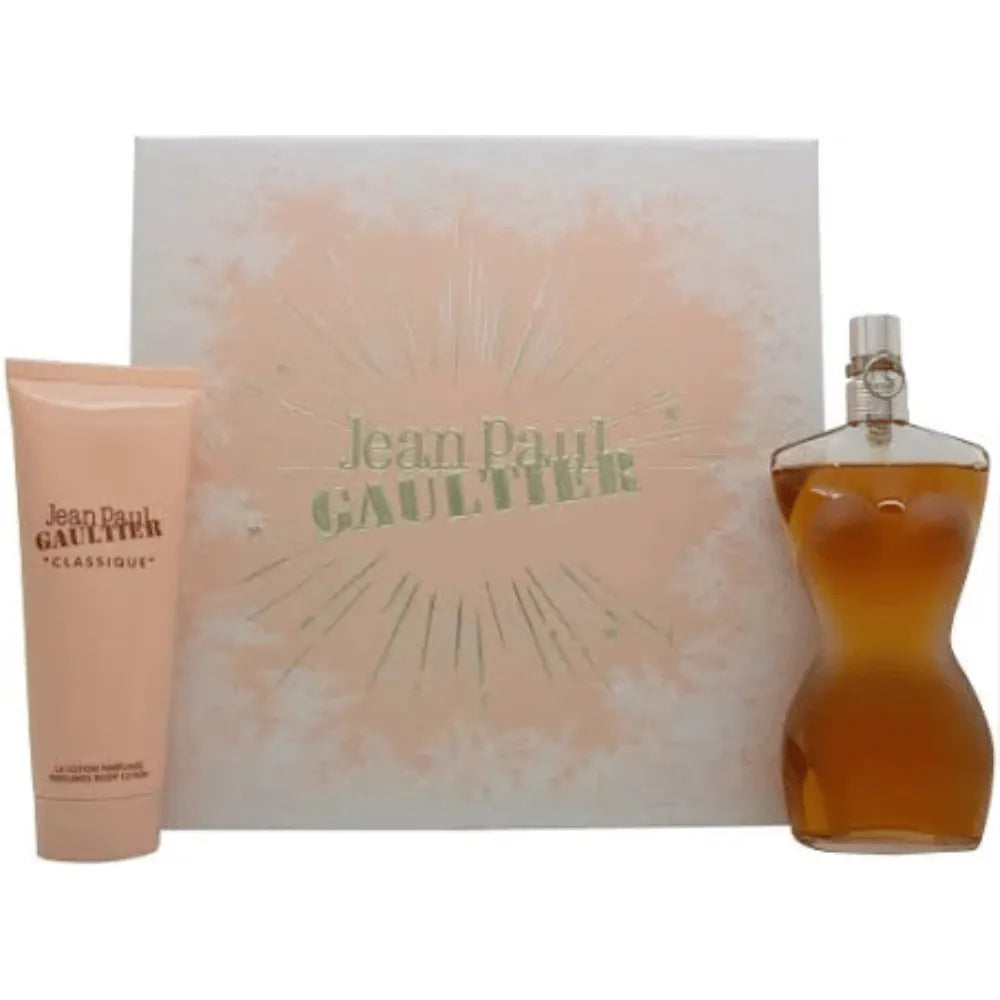 JPG Classique 100ml 2pc Gift Set100ml Edt Spr, 75ml Body Lotion