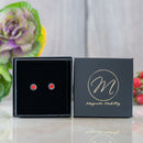 Birthstone Magnetic Stud Earrings