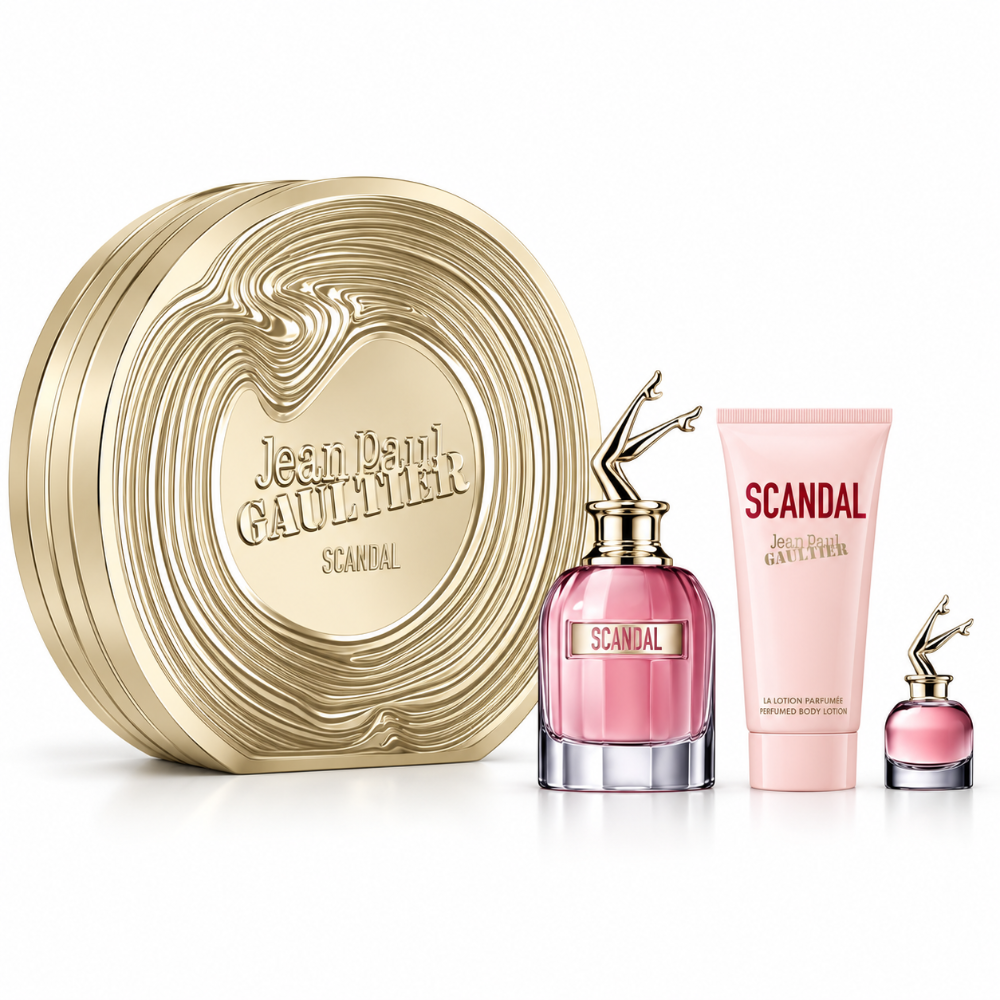 Jean Paul Gaultier JPG Scandal 80ml 3 Piece Gift Set