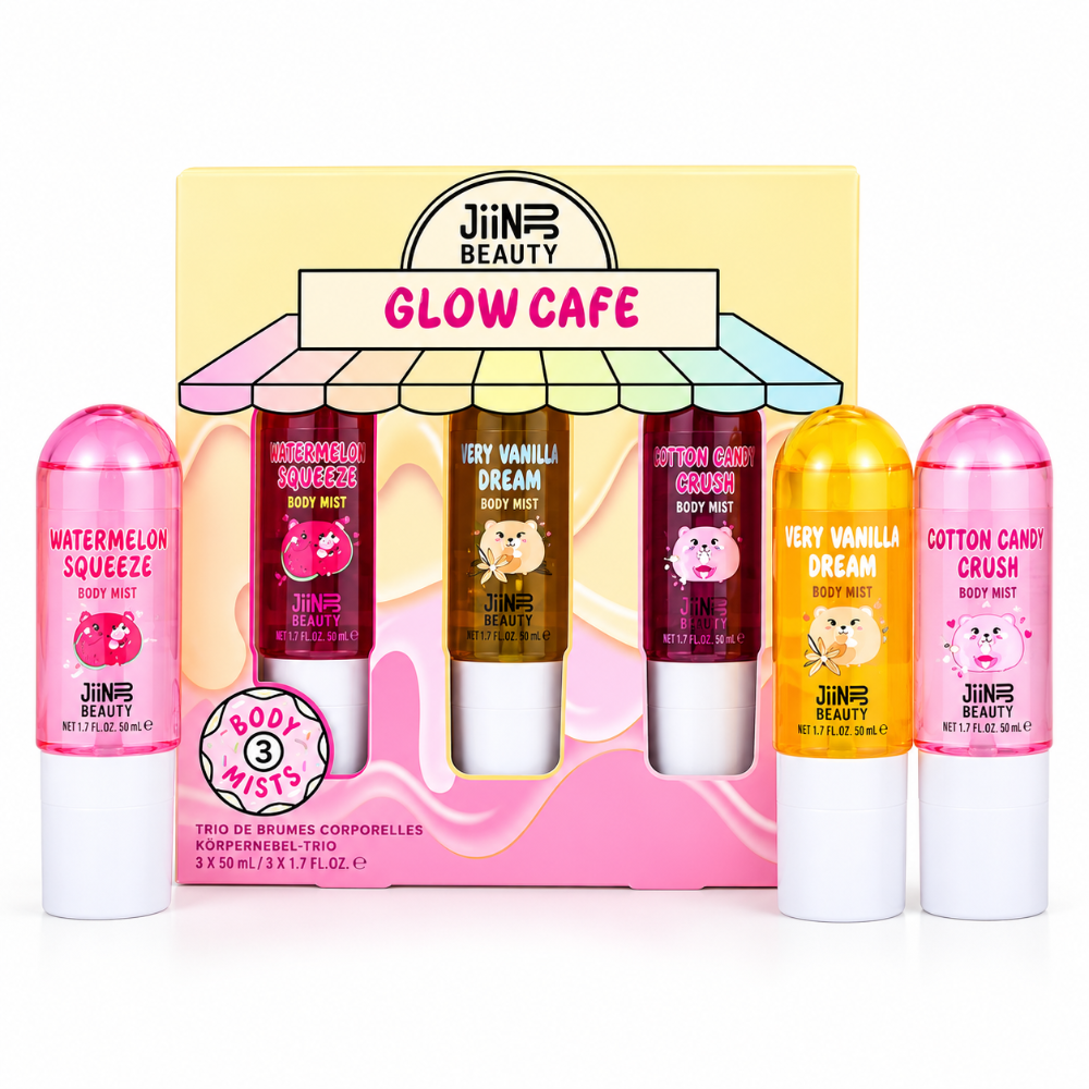 Jiinju Glow Cafe Mini Body Mist Trio