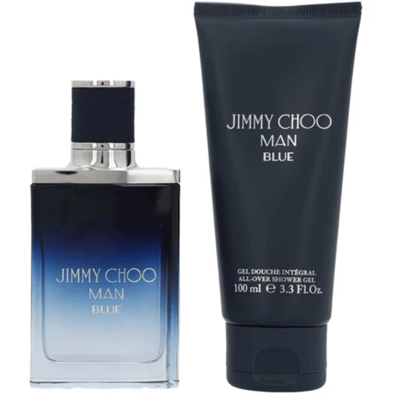 Jimmy Choo Man Blue 50ml 2pc Gift Set50ml Edt Spr, 100ml Shower Gel