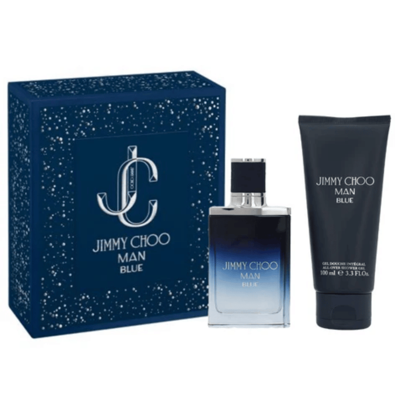Jimmy Choo Man Blue 50ml 2pc Gift Set50ml Edt Spr, 100ml Shower Gel