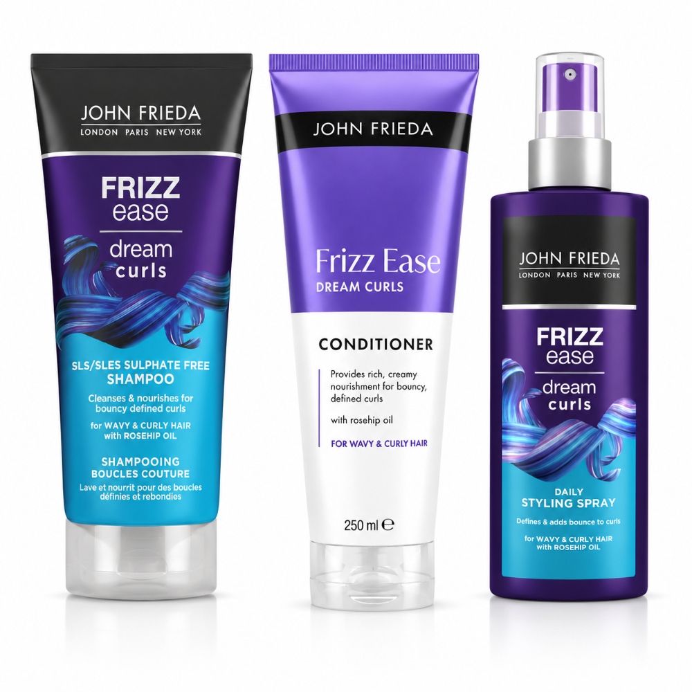 John Frieda Dream Curls Full Routine Bundle