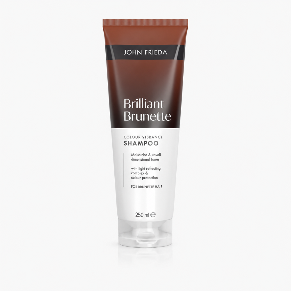 John Frieda Brilliant Brunette Colour Vibrancy Shampoo - 250ml