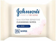 Johnsons Make-Up Be Gone Wipes - 25 Wipes
