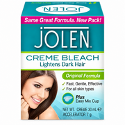 Jolen Creme Bleach Lightens Dark Hair Original Formula - 30ml