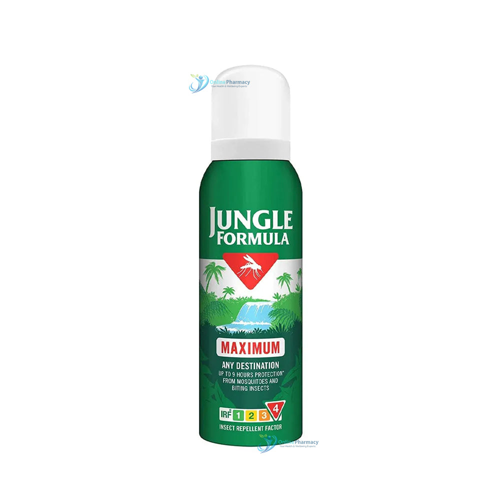 Jungle Formula Maximum Strength 50% DEET Insect Repellant Aerosol - 125ml