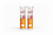 Kelkin Effervescent Zinc & Vitamin C - 20 Effervescent Tablets x 2 Pack